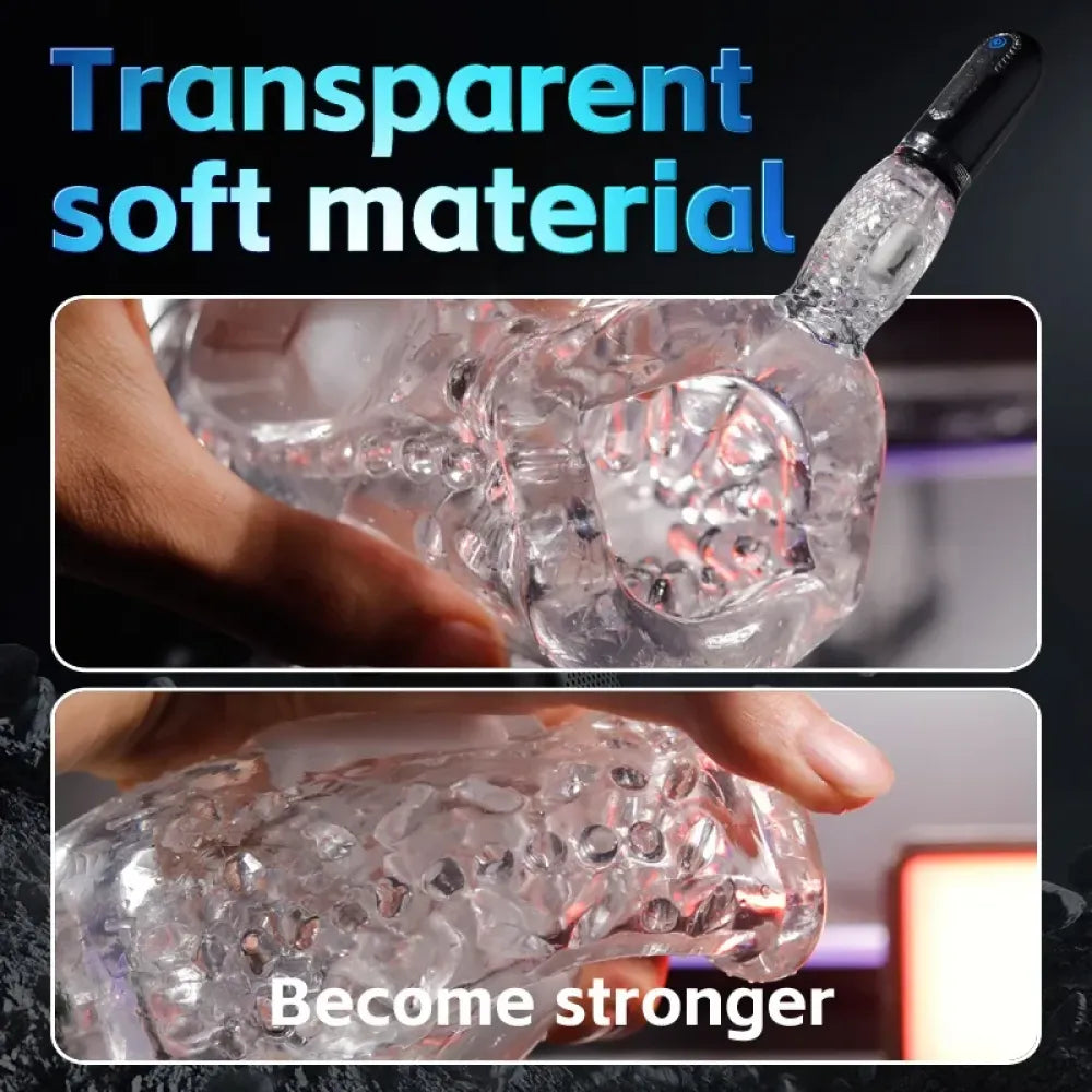 10 Mode Thrusting & Rotating Masturbator For Men Waterproof