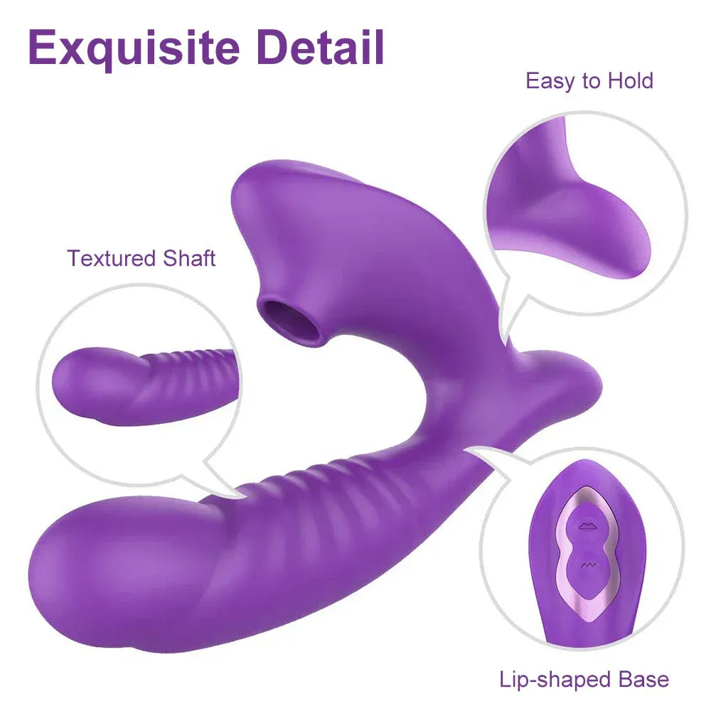 10 Speed Clitoral Suction Vibrator for G Spot Stimulation