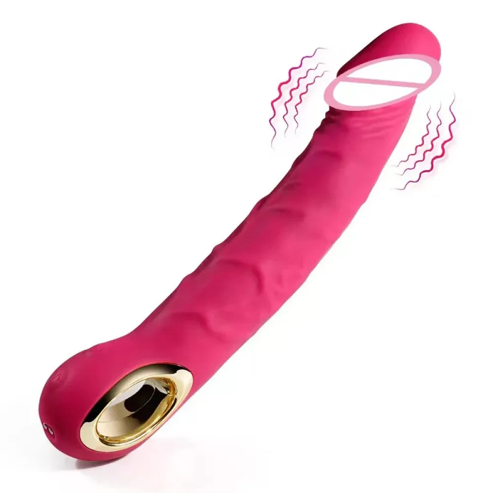 10 Speed Silicone Dildo Vibrator for Women