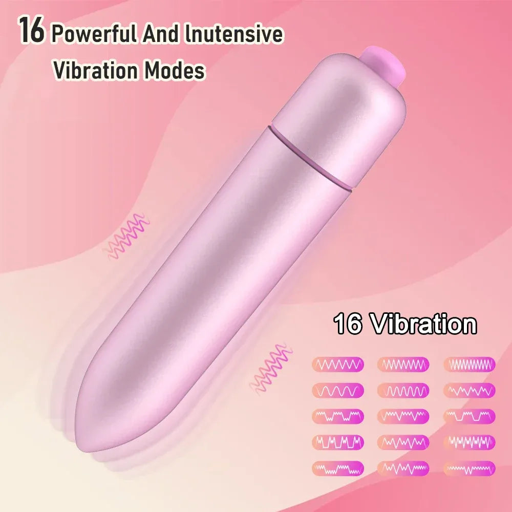 16 Speed Mini Bullet Vibrator For Couples