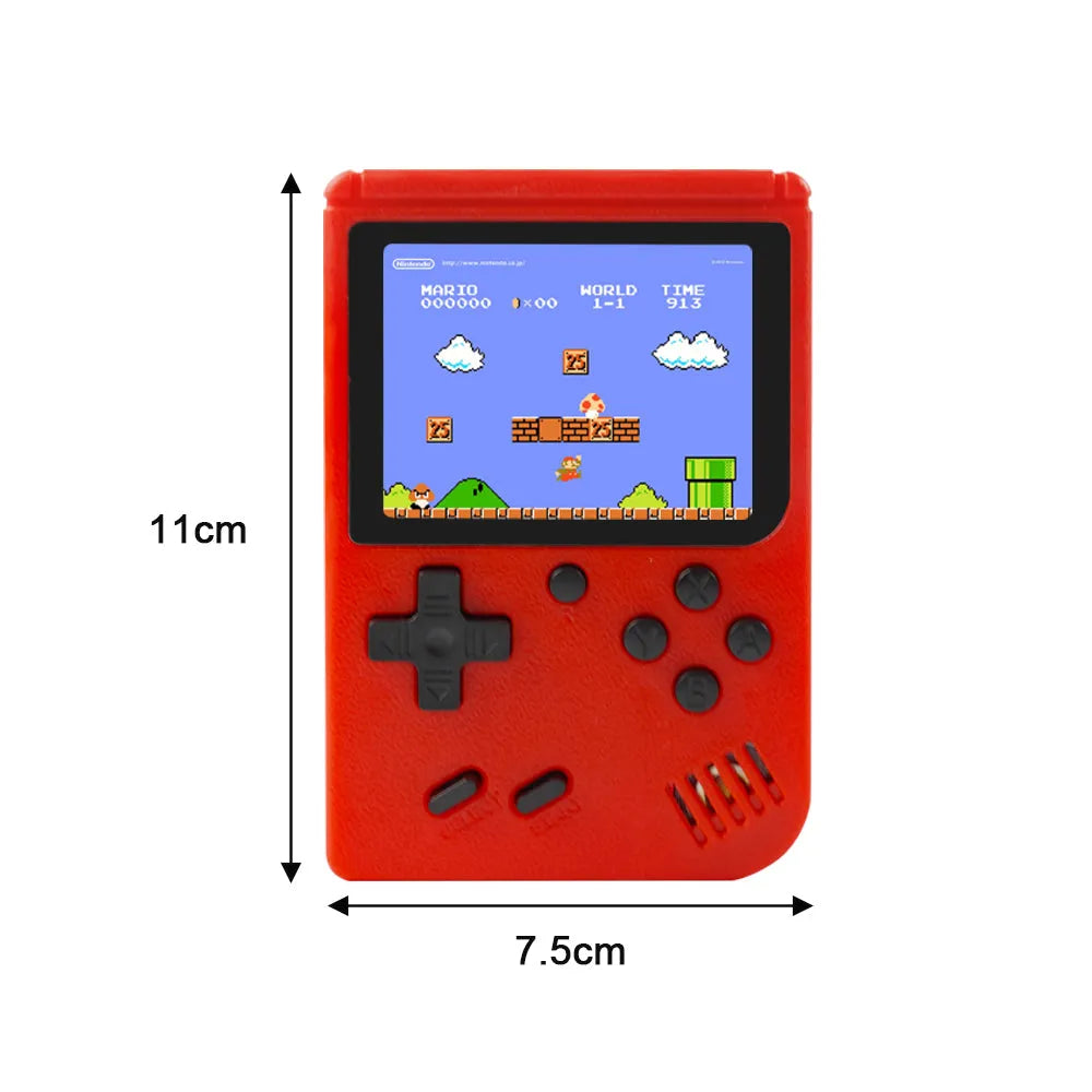 Vibe Geeks Built - in Retro Games Portable Game Console