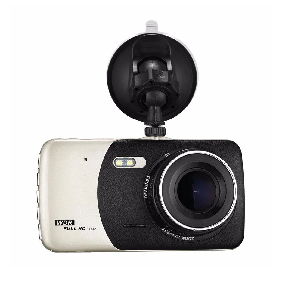 Vibe Geeks 1080P HD Dual Lens Car Dash Cam