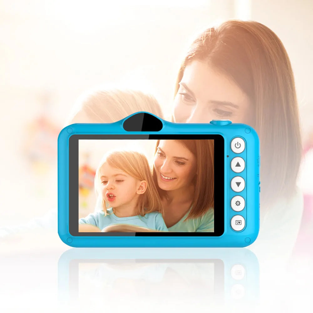 Vibe Geeks 3.5 Inch Mini Cute Digital Camera for Kids 12MP