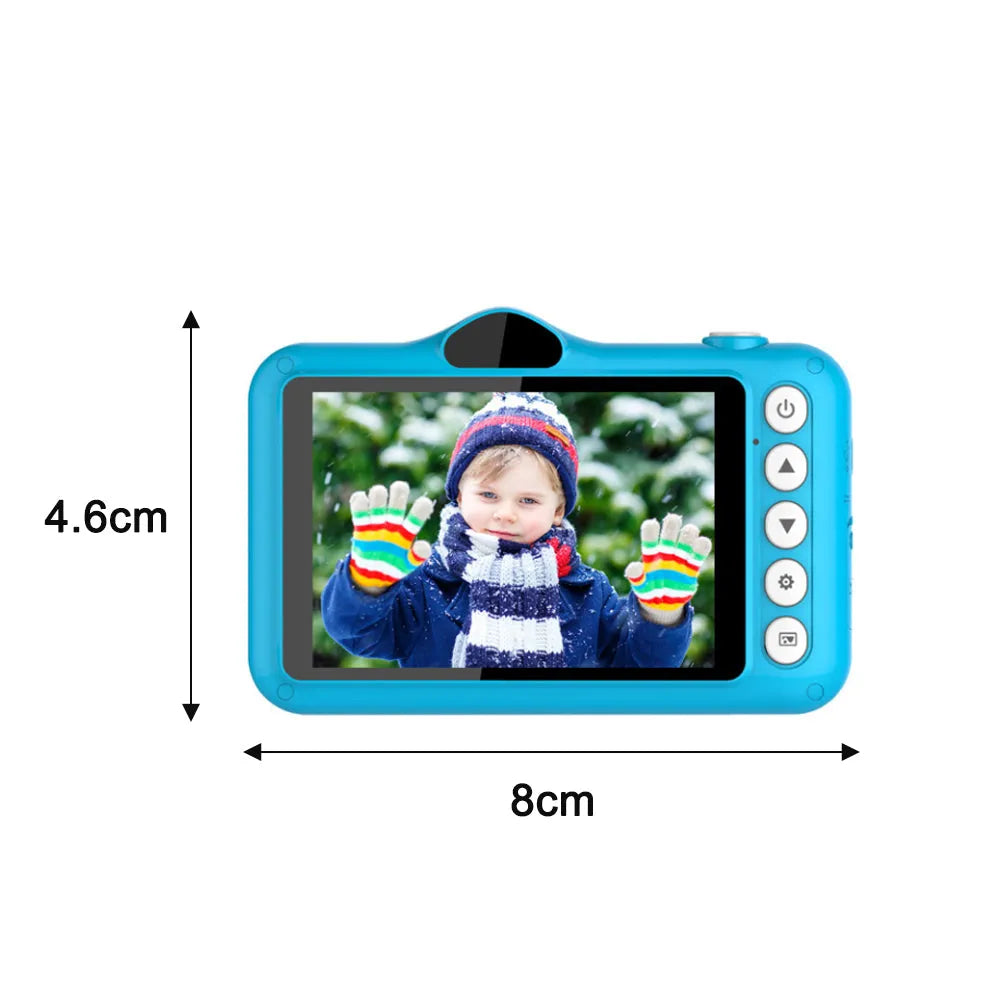 Vibe Geeks 3.5 Inch Mini Cute Digital Camera for Kids 12MP