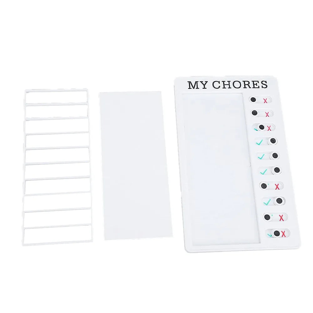 Vibe Geeks Detachable and Reusable Chore Chart Memo Board