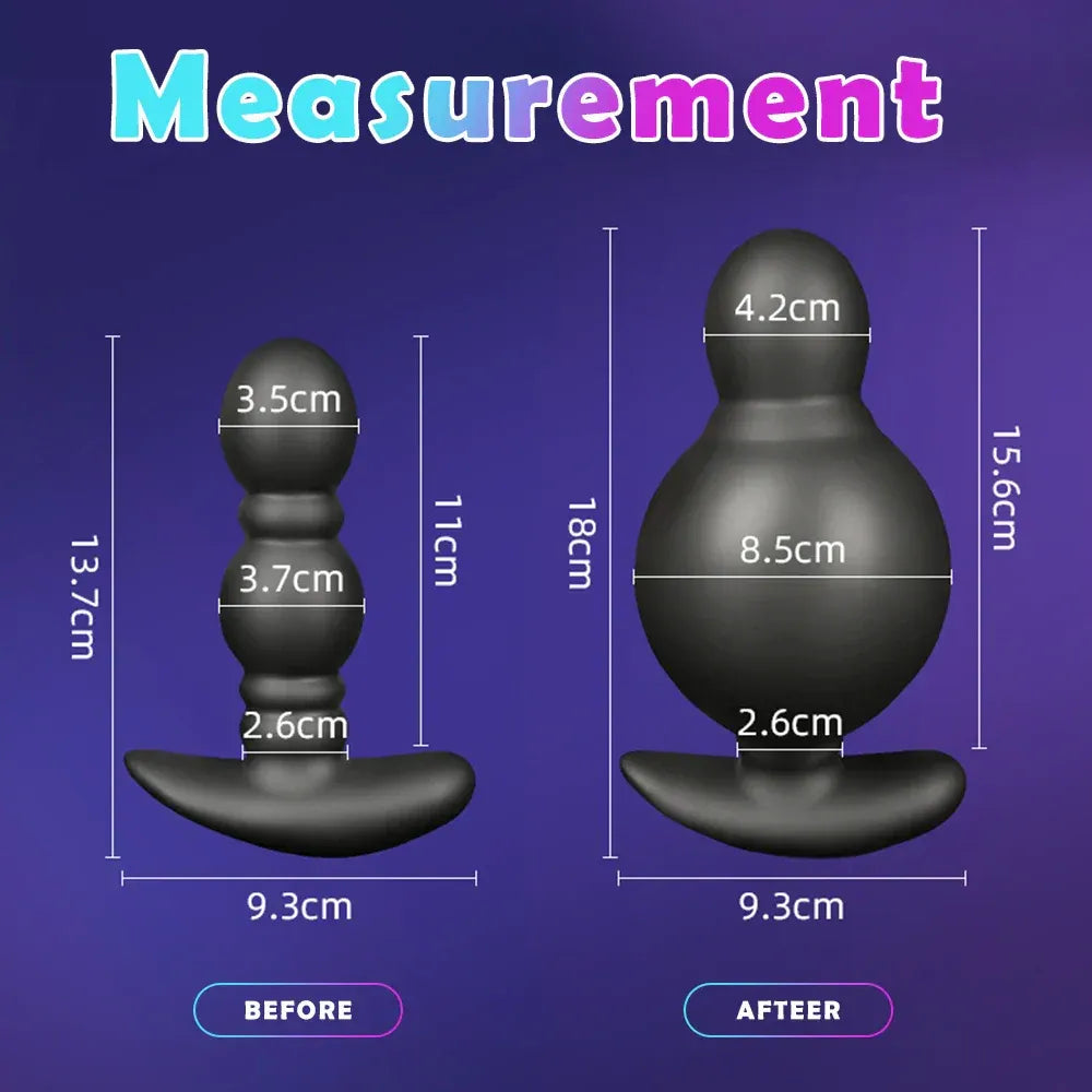 Auto Inflatable Prostate Stimulator For Men