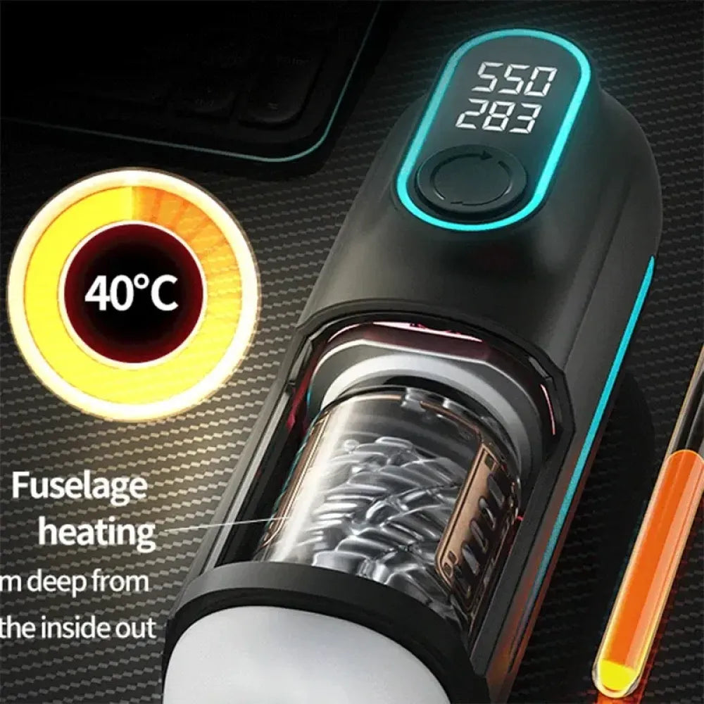 Automatic Telescopic Blowjob Machine for Men Realistic