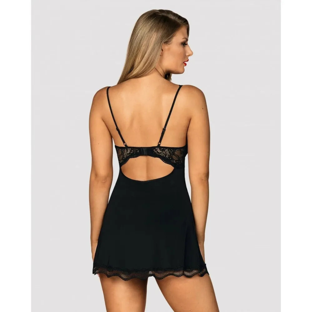 Babydoll By Obsessive Luvae Black L/Xl