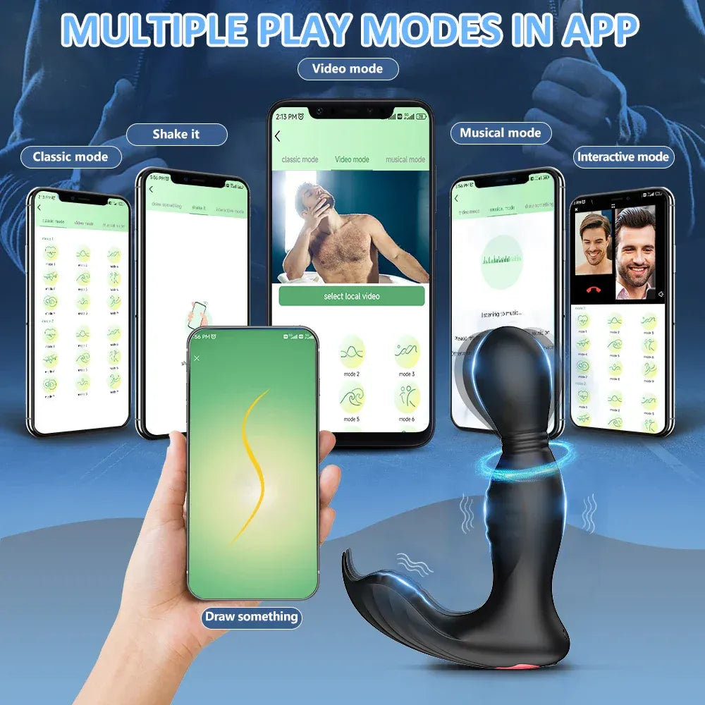 Bluetooth Prostate Massager For Men