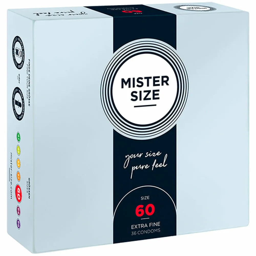 Condoms By Mister Size 6 Cm 36 Pcs
