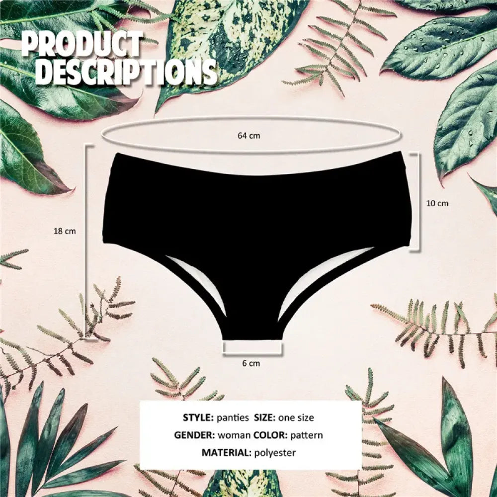 DeanFire Super Soft 3D Panties Underwear Women HOTTEST BUTT