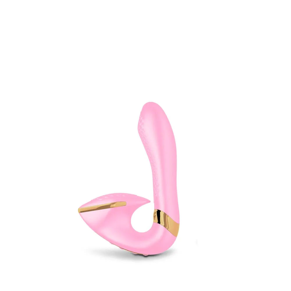 Dual Stimulation Vibe By Shunga Soyo Light Pink