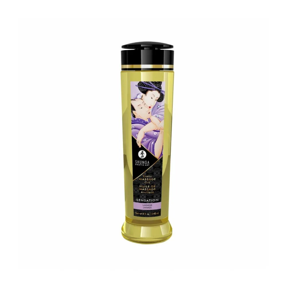 Erotic Massage Oil By Shunga 240 Ml Lavendar