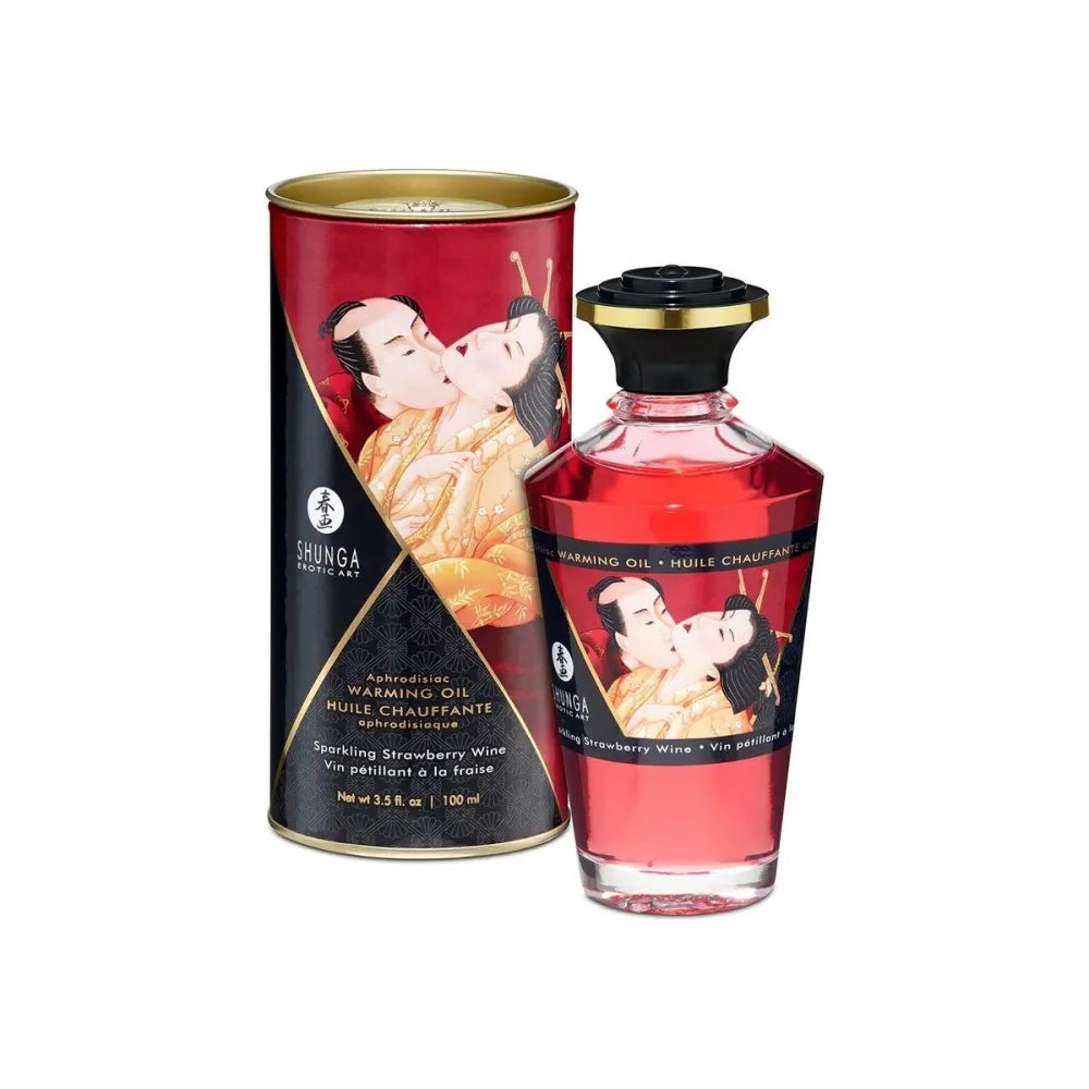 Erotic Massage Oil By Shunga Shu127Sparkling Strawberry