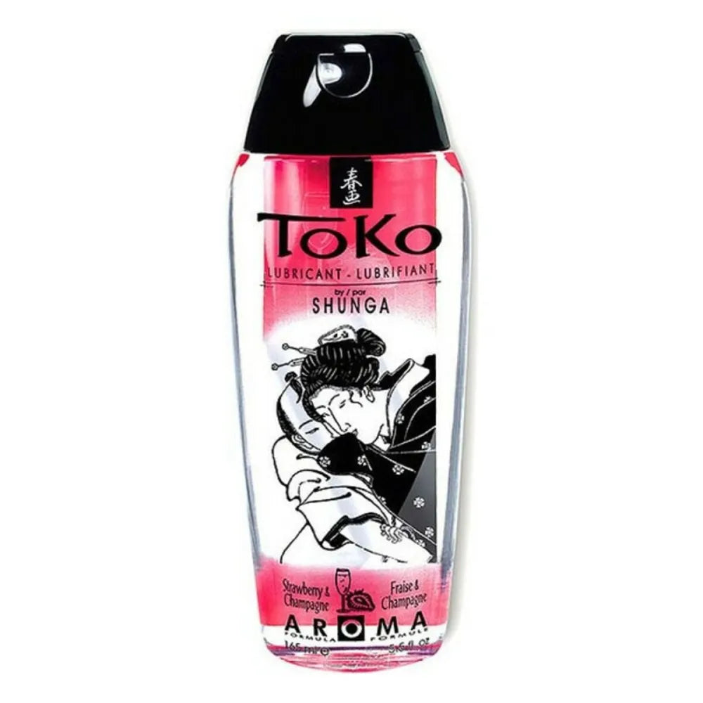 Flavored Lubricant By Shunga Sh6401 Strawberry 165 Ml