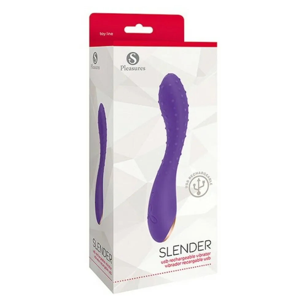 G-Spot Vibrator By S Pleasures Slender Purple