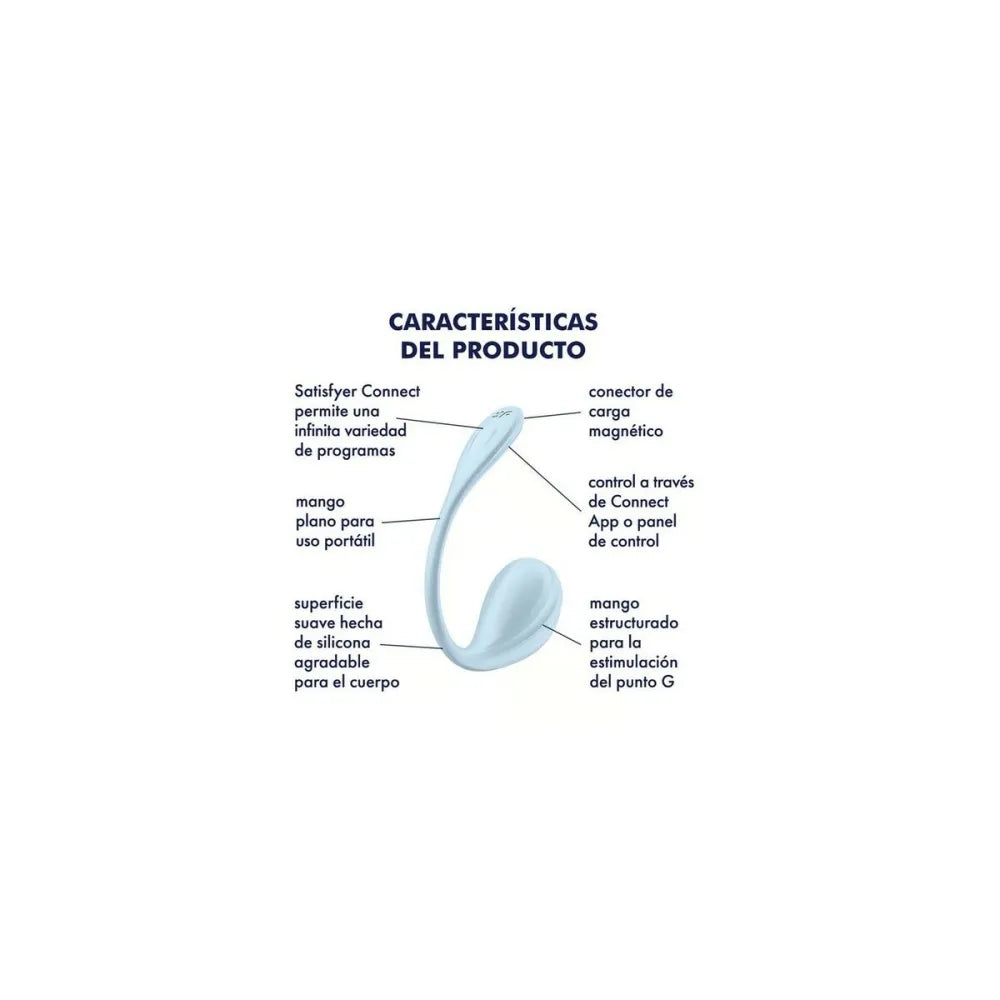 G-Spot Vibrator By Satisfyer Blue