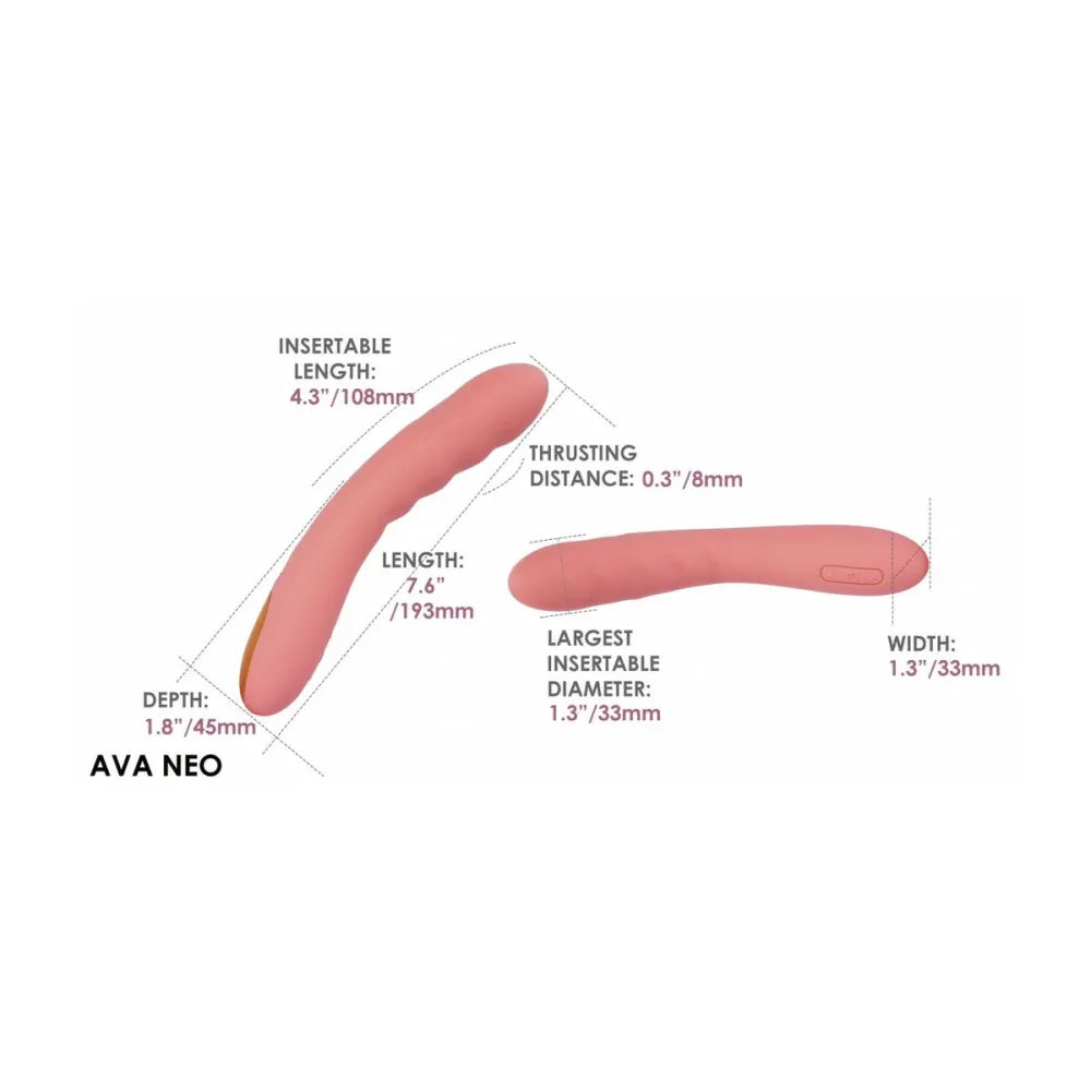 G Spot Vibrator Svakom Pink Peach
