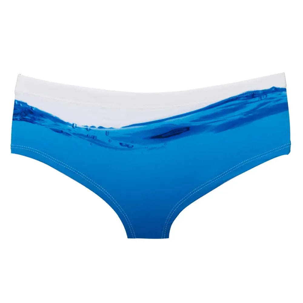 Hot Sale 3D Print Women Panties shark jawz Pattern Sexy