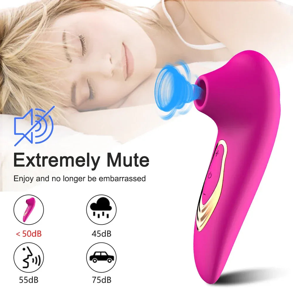 Intense Clit Sucker Vibrator for Women