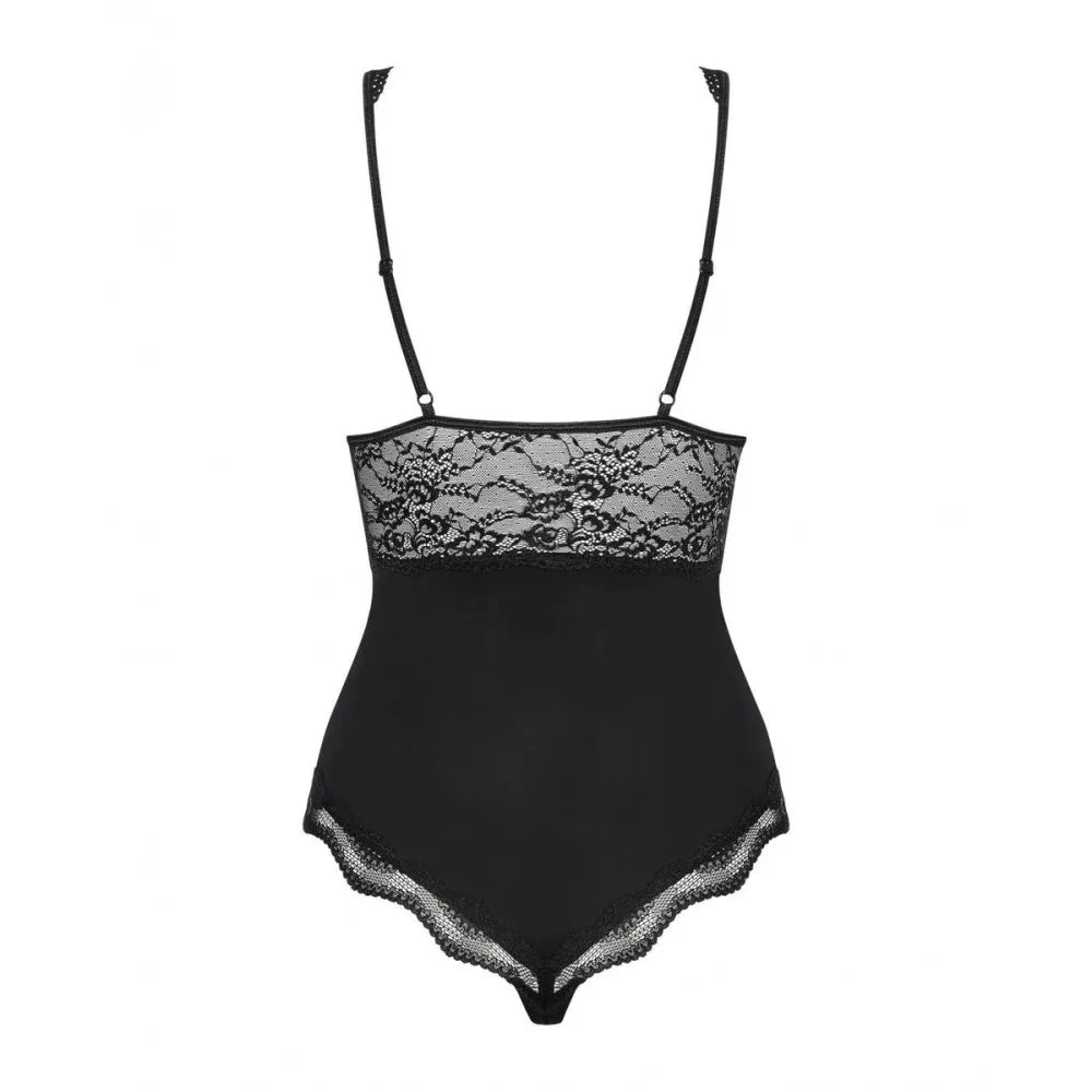 Leotard By Obsessive Luvae Black S/M