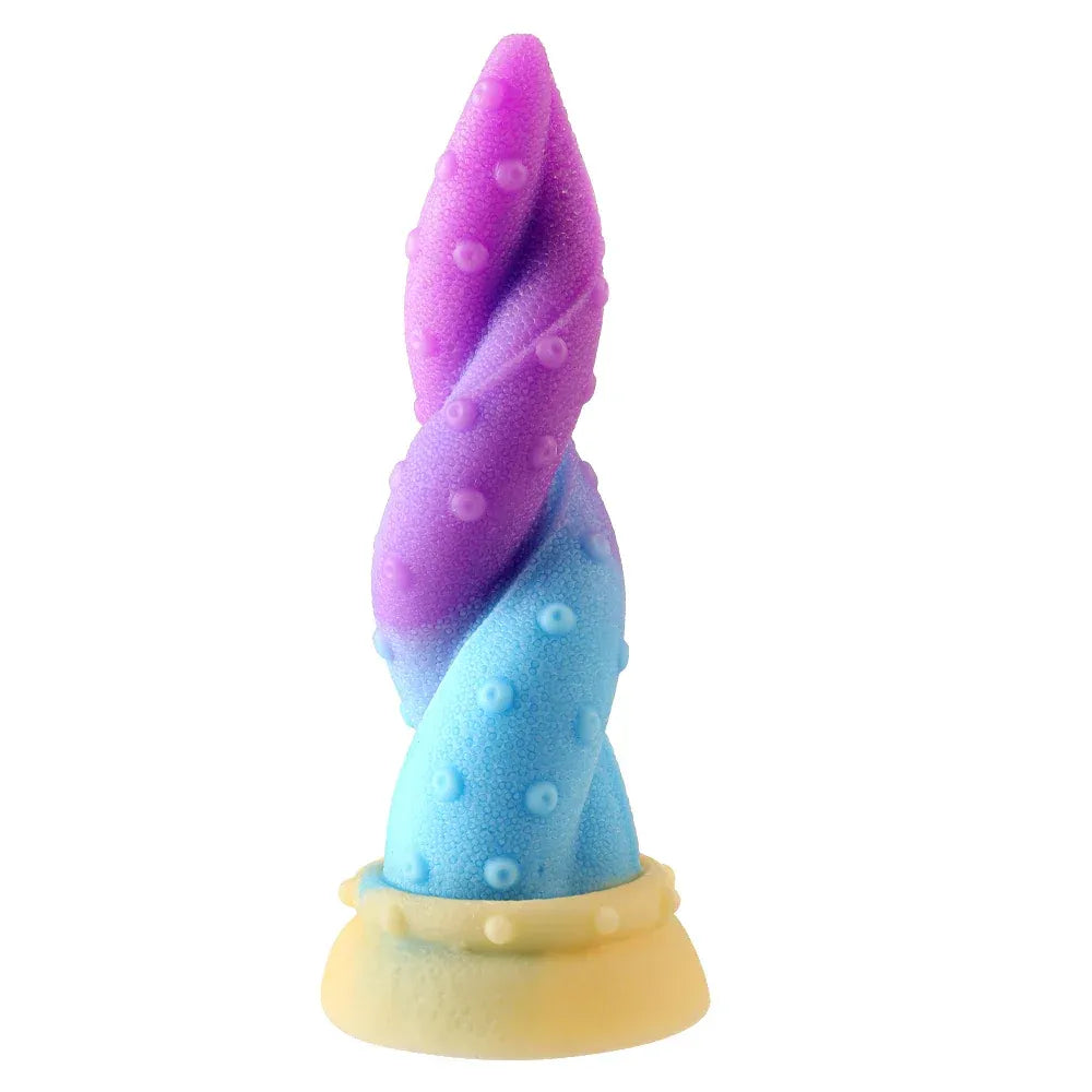 Luminous Tentacle Dildo - Realistic Silicone Anal Plug