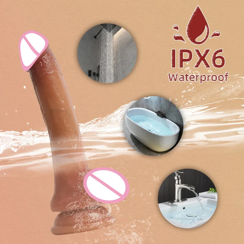 Realistic Skin Dildo for Women