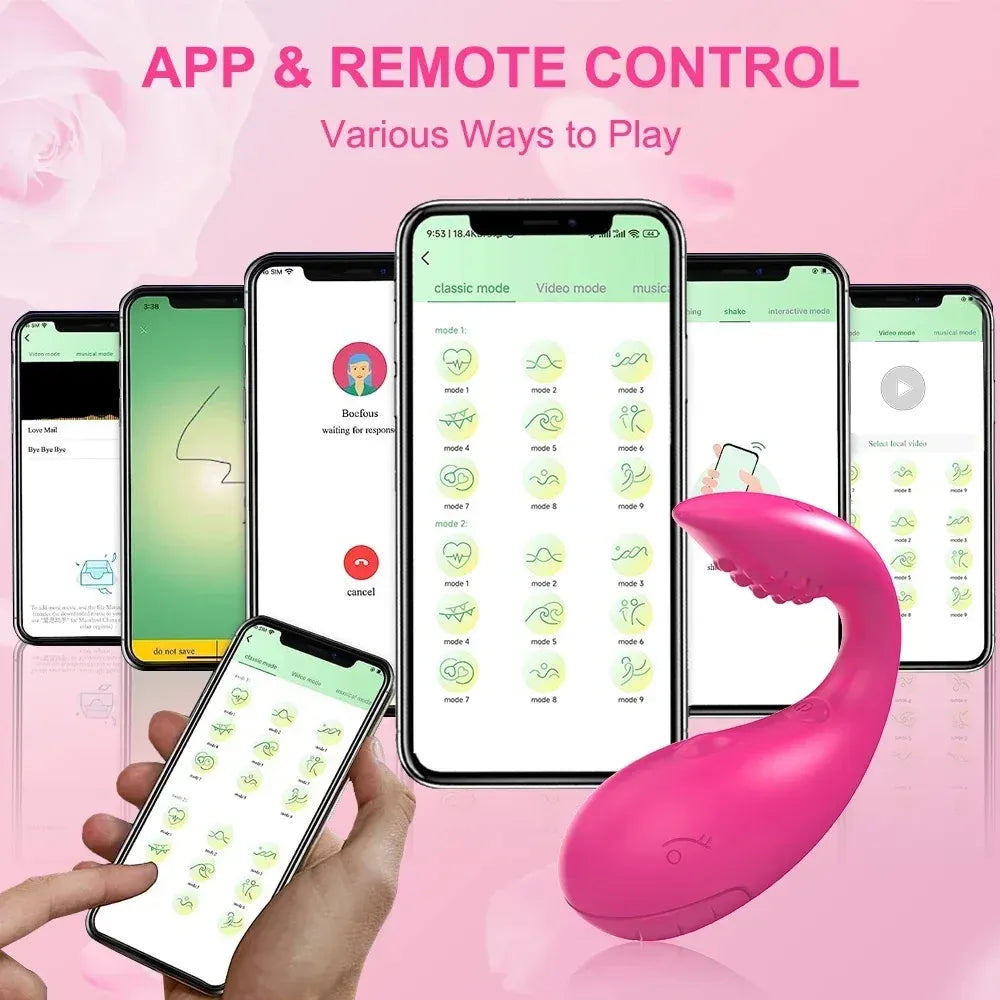 Remote-Controlled Wearable Vibrator for Couples