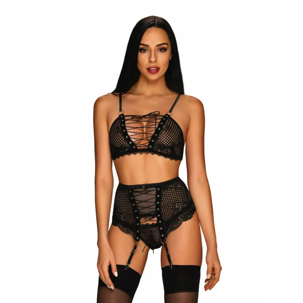 Underwear Set By Obsessive Basitta Black S/M