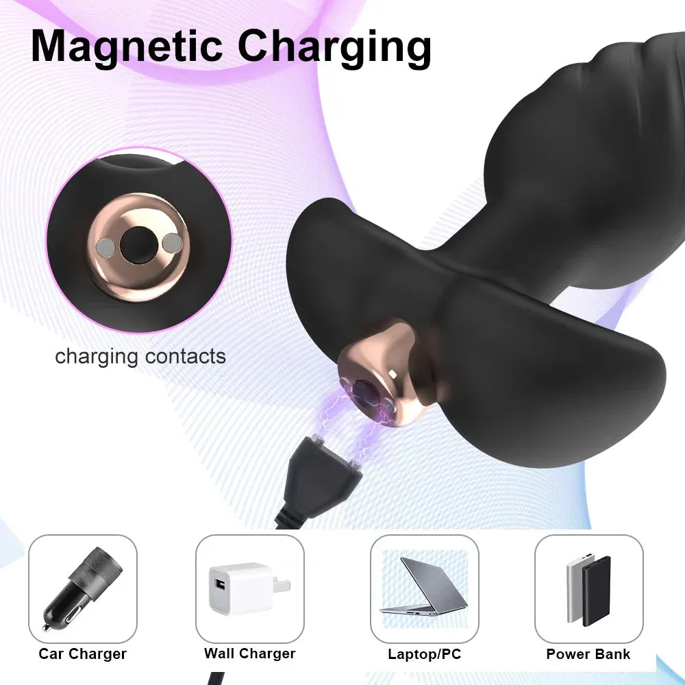 Usb Silicone Anal Vibrator For Couples