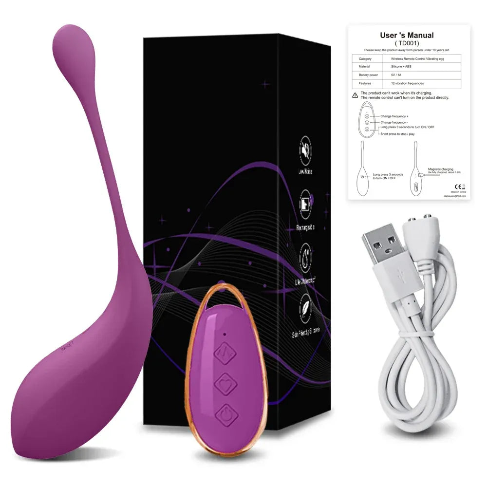 Vibrating Egg Clitoris Stimulator for Women