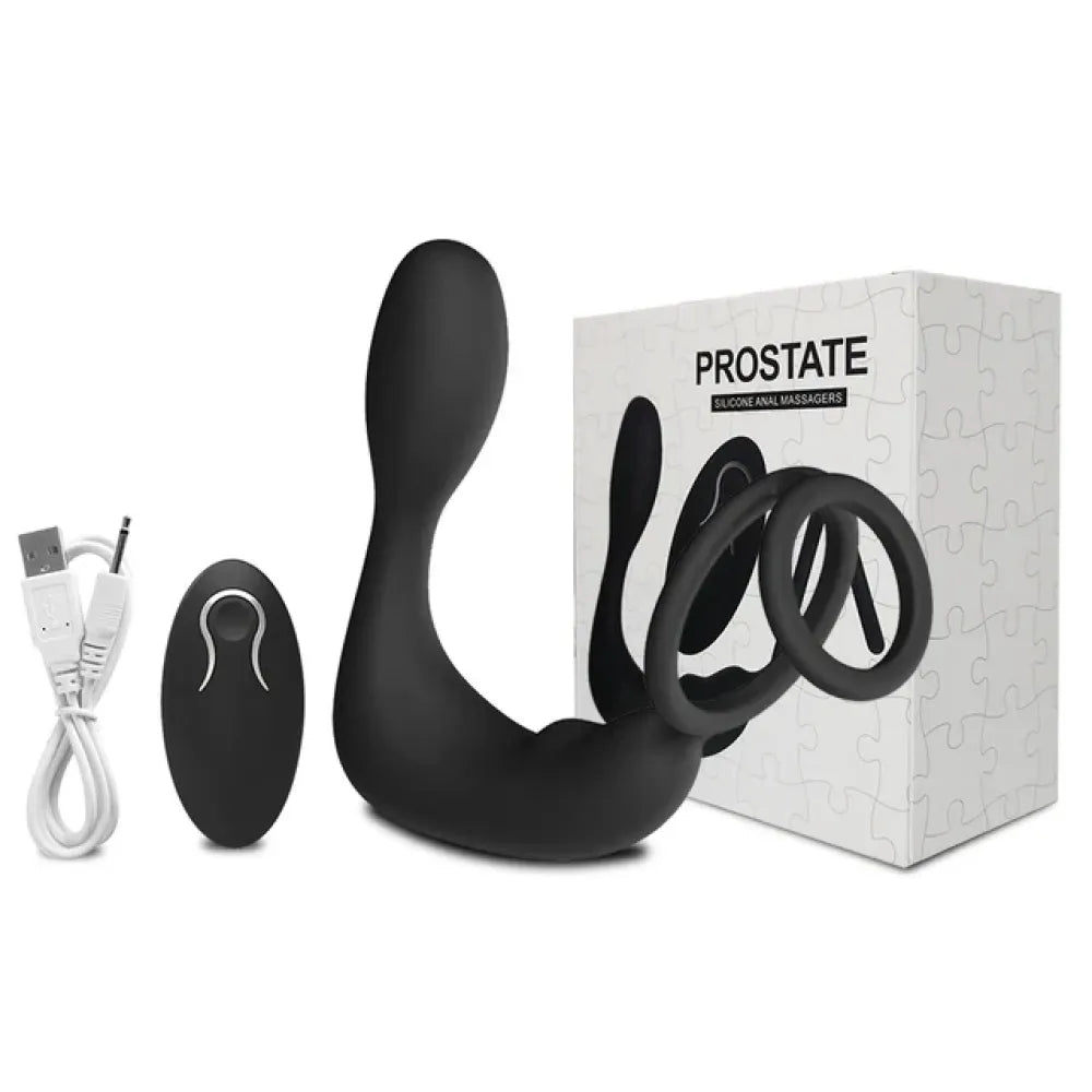Waterproof Anal Plug for Men - Powerful Prostate Massager
