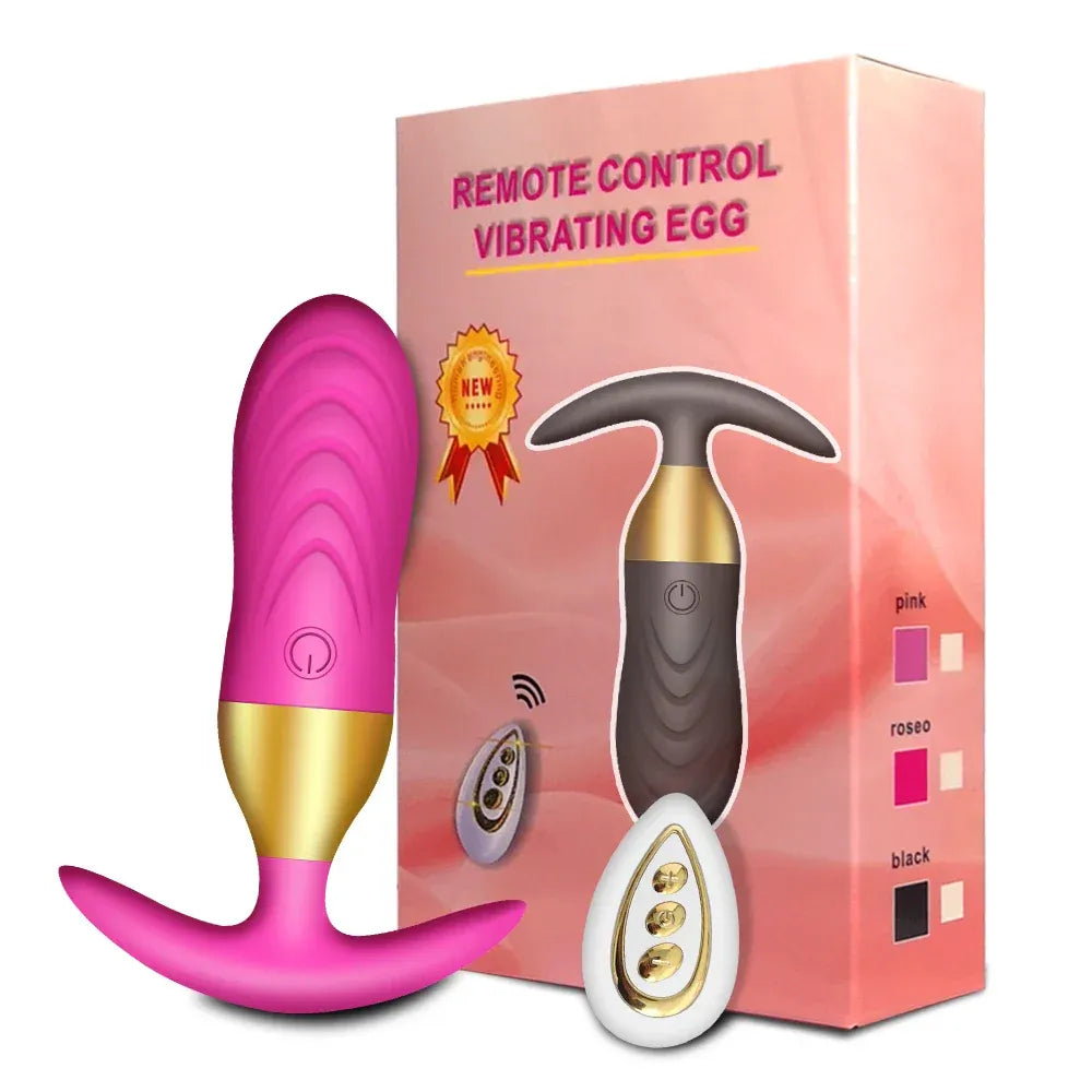 Wireless Anal Plug for Couples - Removable Stimulator