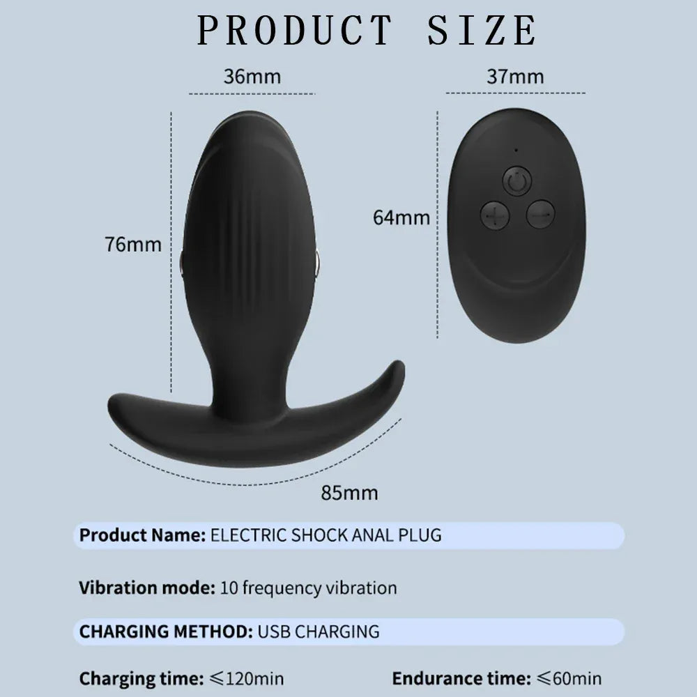 Wireless Anal Vibrator For Men And Women