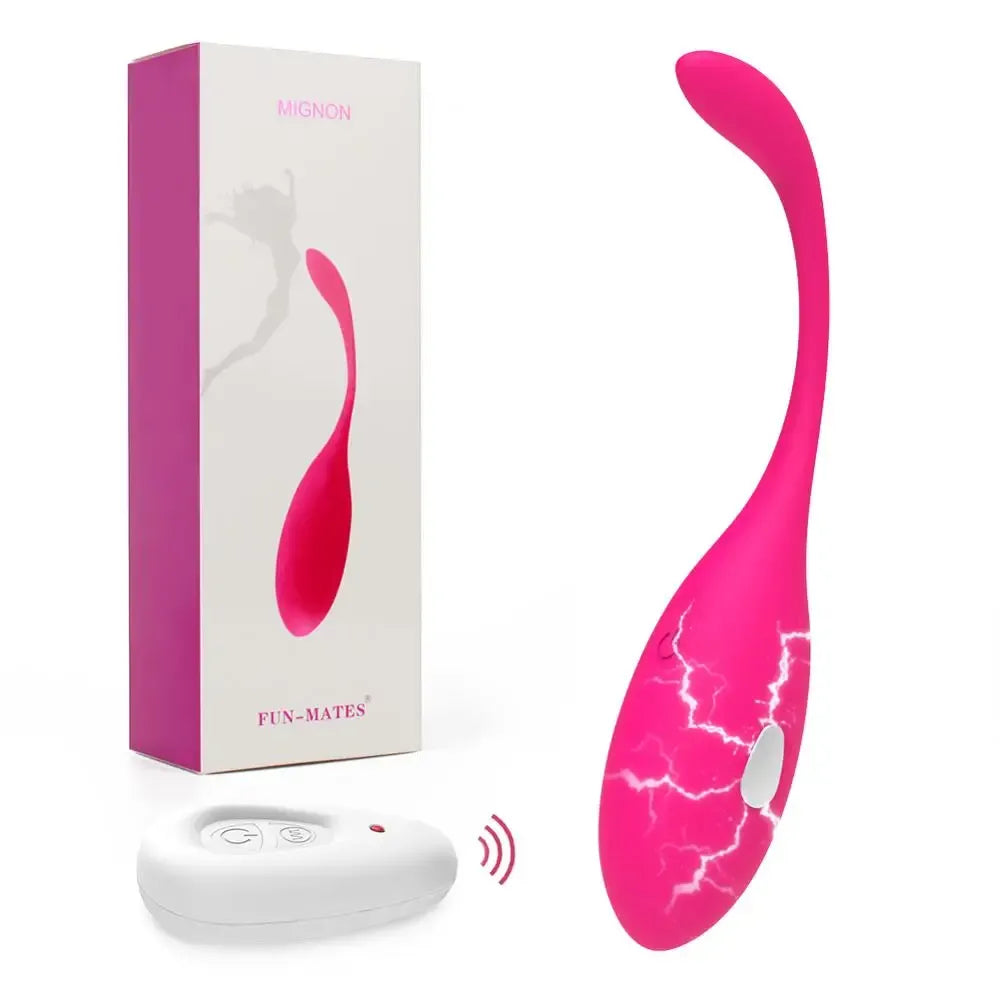 Wireless Electric Shock Egg Vibrator For Women