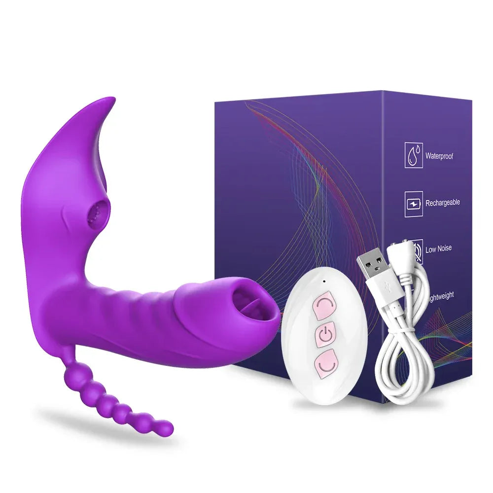 Wireless G-Spot Sucker & Clit Stimulator for Couples