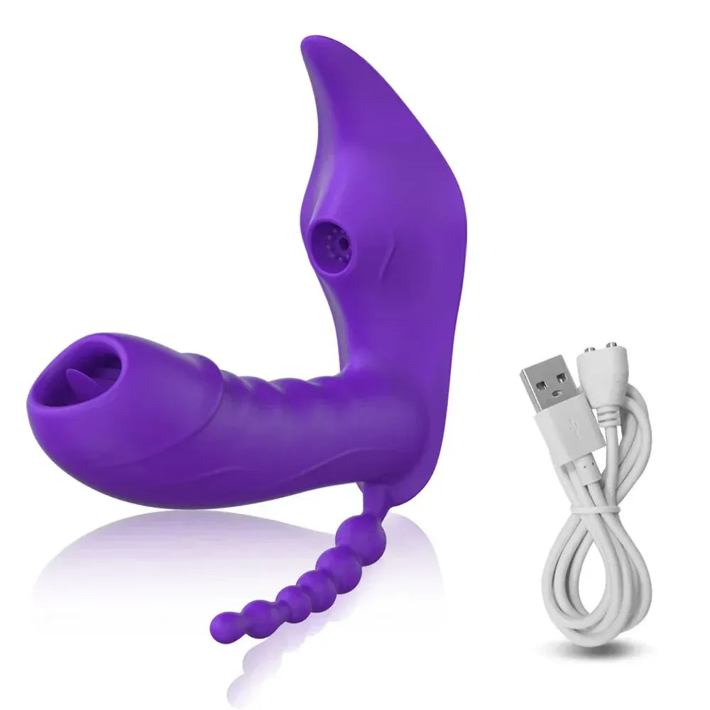 Wireless Heating Dildo Vibrator for Couples