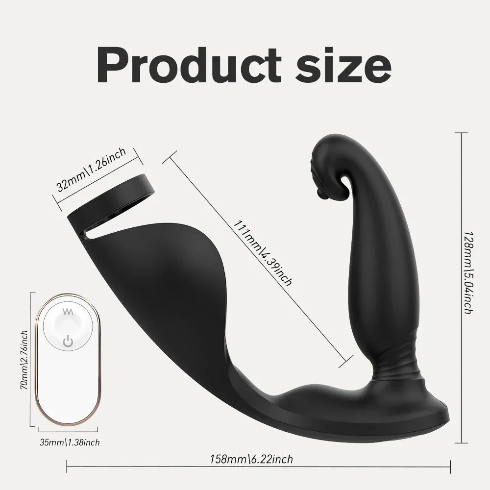 Wireless Prostate Massager for Men Delay Pleasure