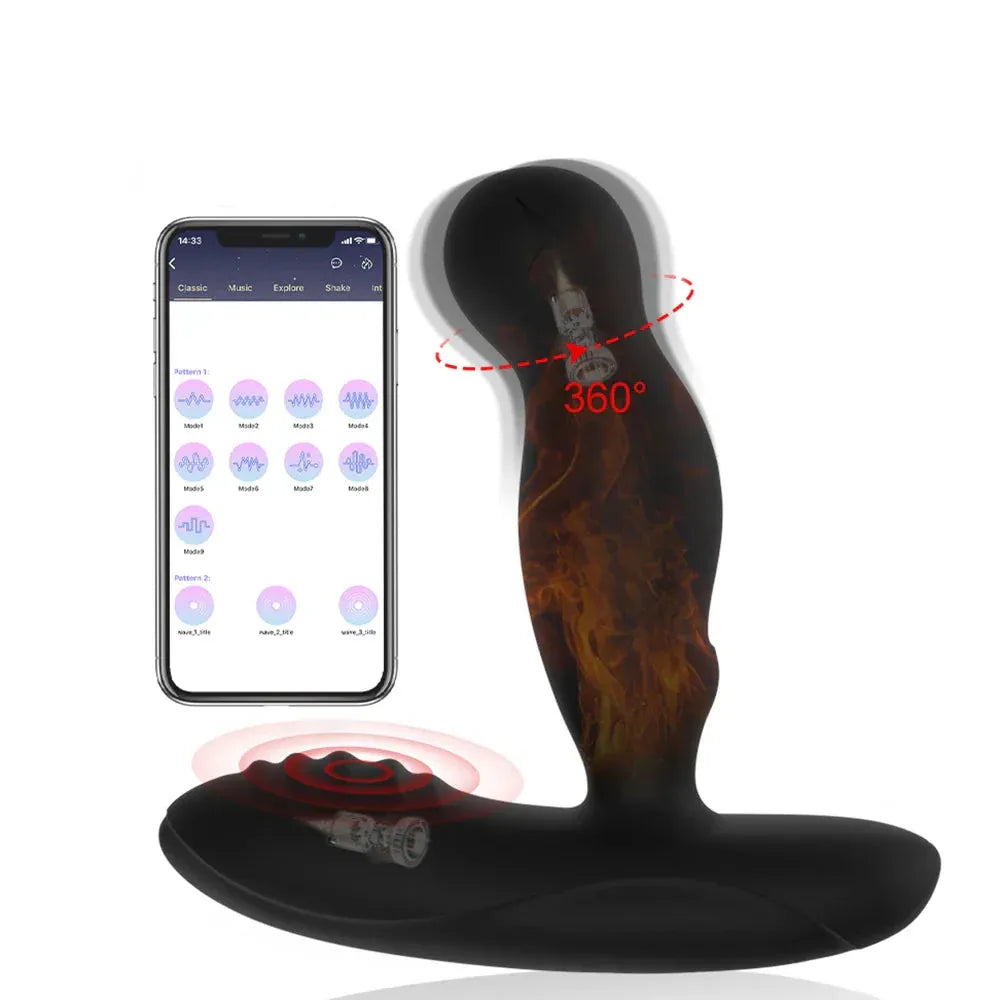 Wireless Prostate Massager With App Control