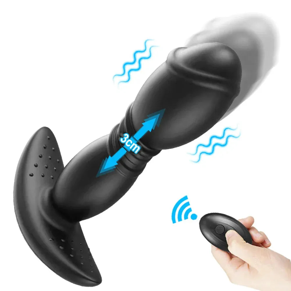 Wireless Telescopic Prostate Massager For Men